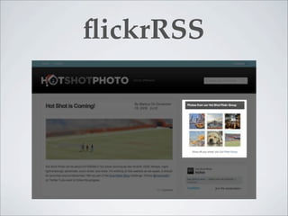 ﬂickrRSS
 