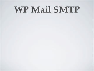 WP Mail SMTP
 