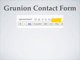 Grunion Contact Form
 