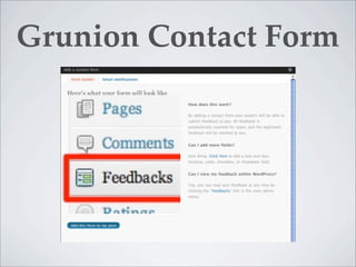 Grunion Contact Form
 