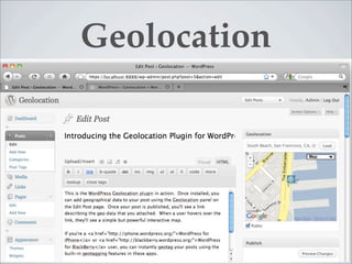 Geolocation
 
