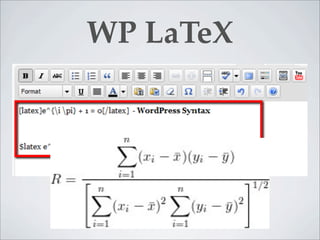WP LaTeX
 
