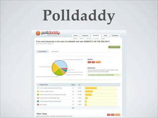 Polldaddy
 