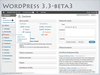 WordPress 3.3-beta3
 