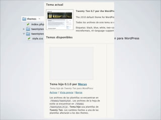 /*
Theme Name: Tema hijo
Theme URI: http://temahijo.com/
Description: Tema hijo de Twenty Ten para WordPress
Author: Mecus
Author URI: http://mecus.es/
Template: twentyten
Version: 0.1.0
*/
 