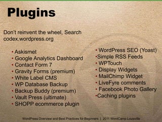  It’s a CMS and a Blog