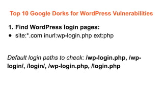 Wordpress Bug Bounty by Nagendran R.pptx