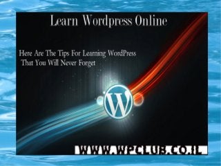 Get Fast And Easy Way to Build A Website-
WordPress
 