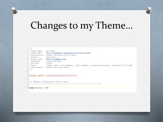 WordPress developer 101 | PPTX
