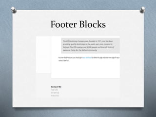 WordPress developer 101 | PPTX
