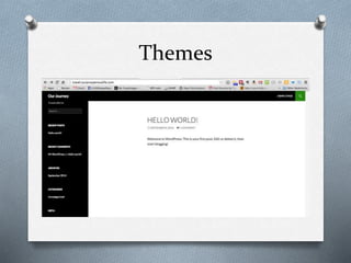 WordPress developer 101 | PPTX