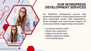 wordpress development services india for online success | PDF