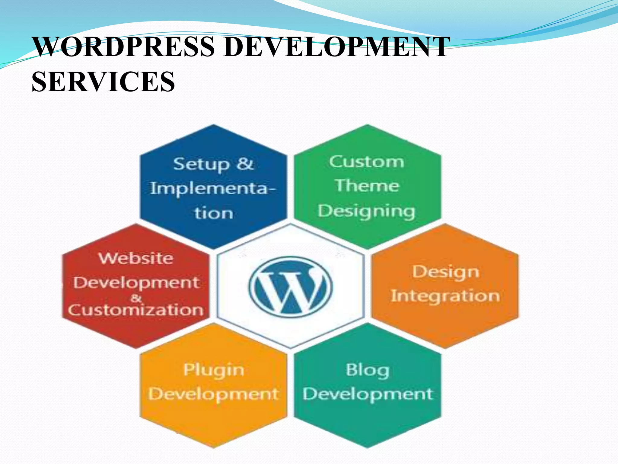 WORDPRESS DEVELOPMENT
SERVICES
 