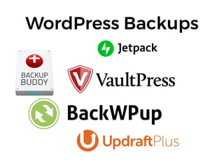 WordPress Backups
 