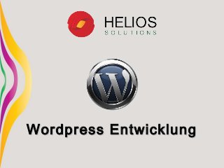 Wordpress EntwicklungWordpress Entwicklung
 
