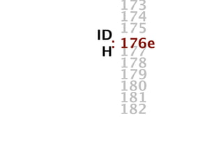 173
    174
    175
ID
  : 176e
 H 177
    178
    179
    180
    181
    182
 