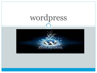 wordpress
 