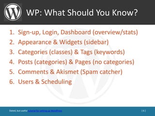 WordPress for Education PPT | PPTX
