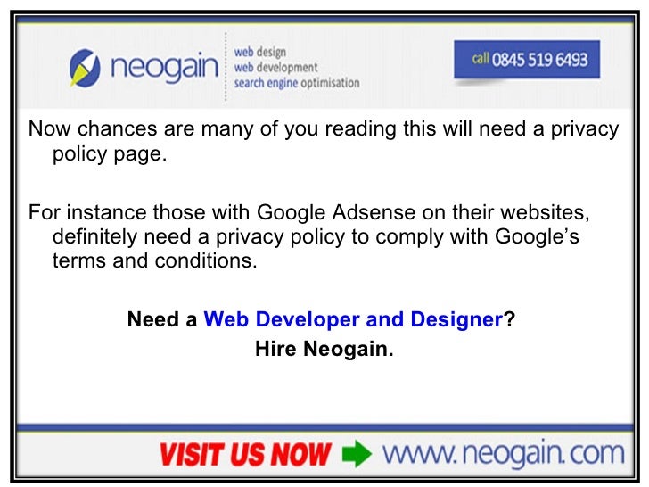 WordPress - How to Create a Privacy Policy Page