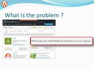 What is the problem ?
 