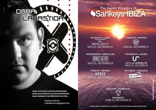 OMAR
LABASTIDA
www.mixcould.com/omarlabastida
www.soundcloud.com/omarlabastida
www.beatport.com/#artist/omar-lab...
Contact mail to;
rafaelbertran@gmail.com
www.magxibz.com
 