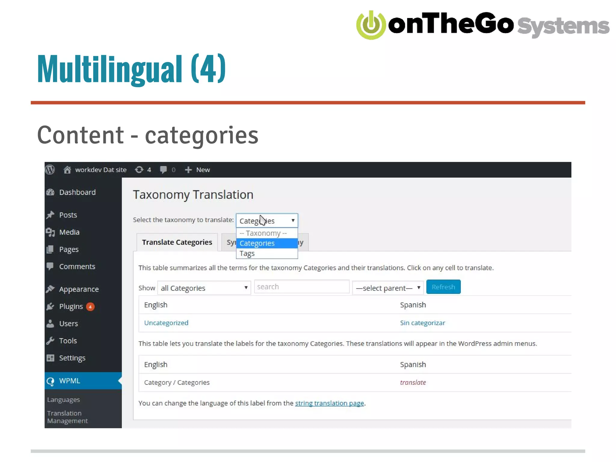 Multilingual (4)
Content - categories
 