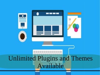 Unlimited Plugins and Themes
Available
 