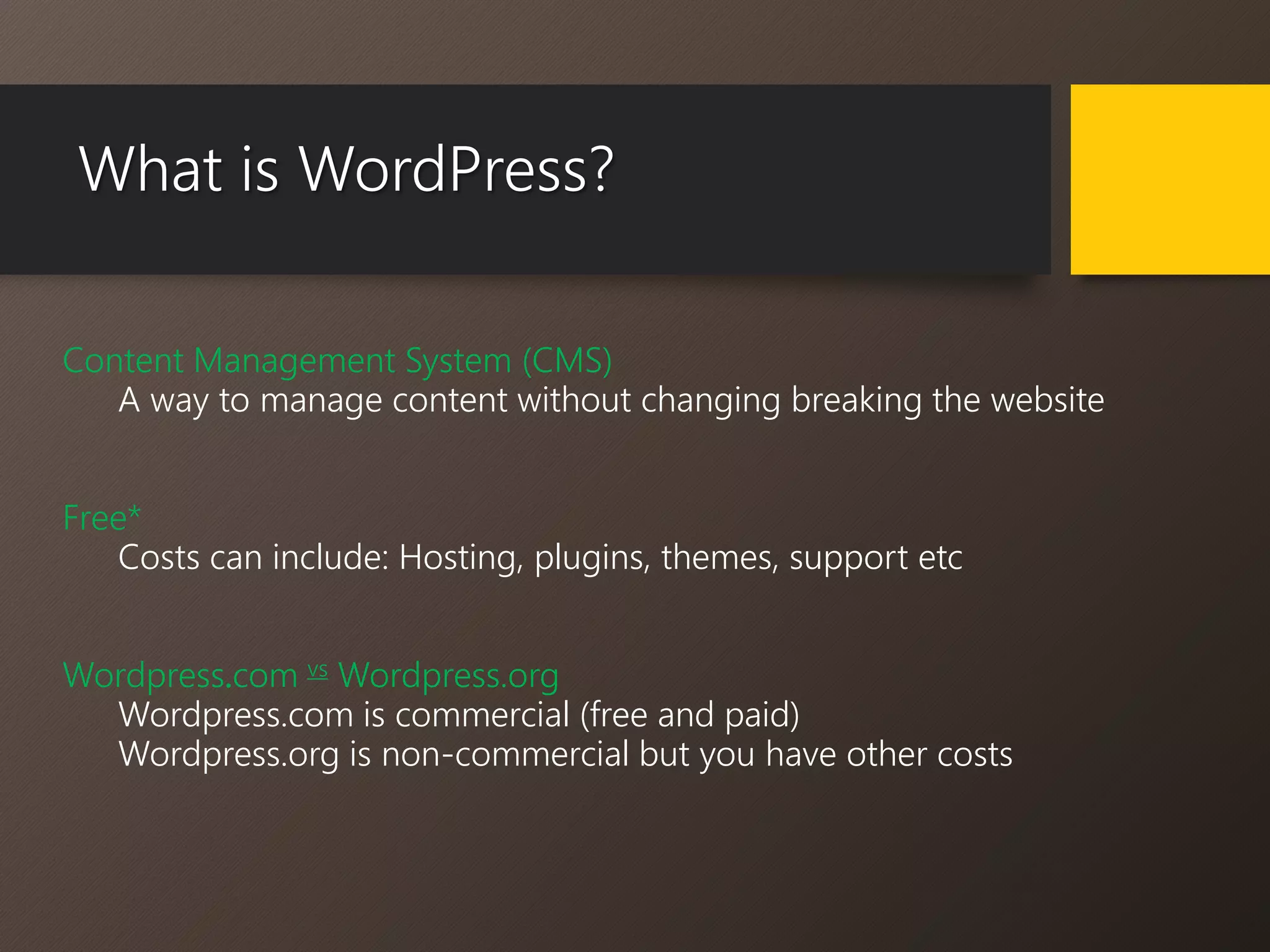 Wordpress Kungfu PPT Wordpress kungfu ppt
