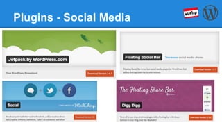 Plugins - Social Media
 