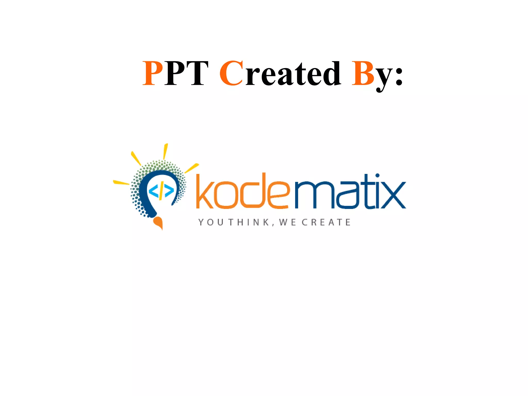 PPT Created By: