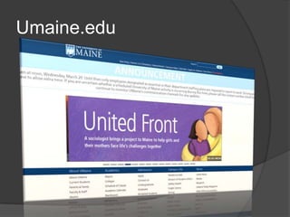 Umaine.edu
 