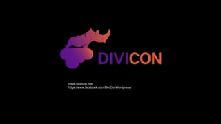 1
https://divicon.net/
https://www.facebook.com/DiviConWordpress/
 