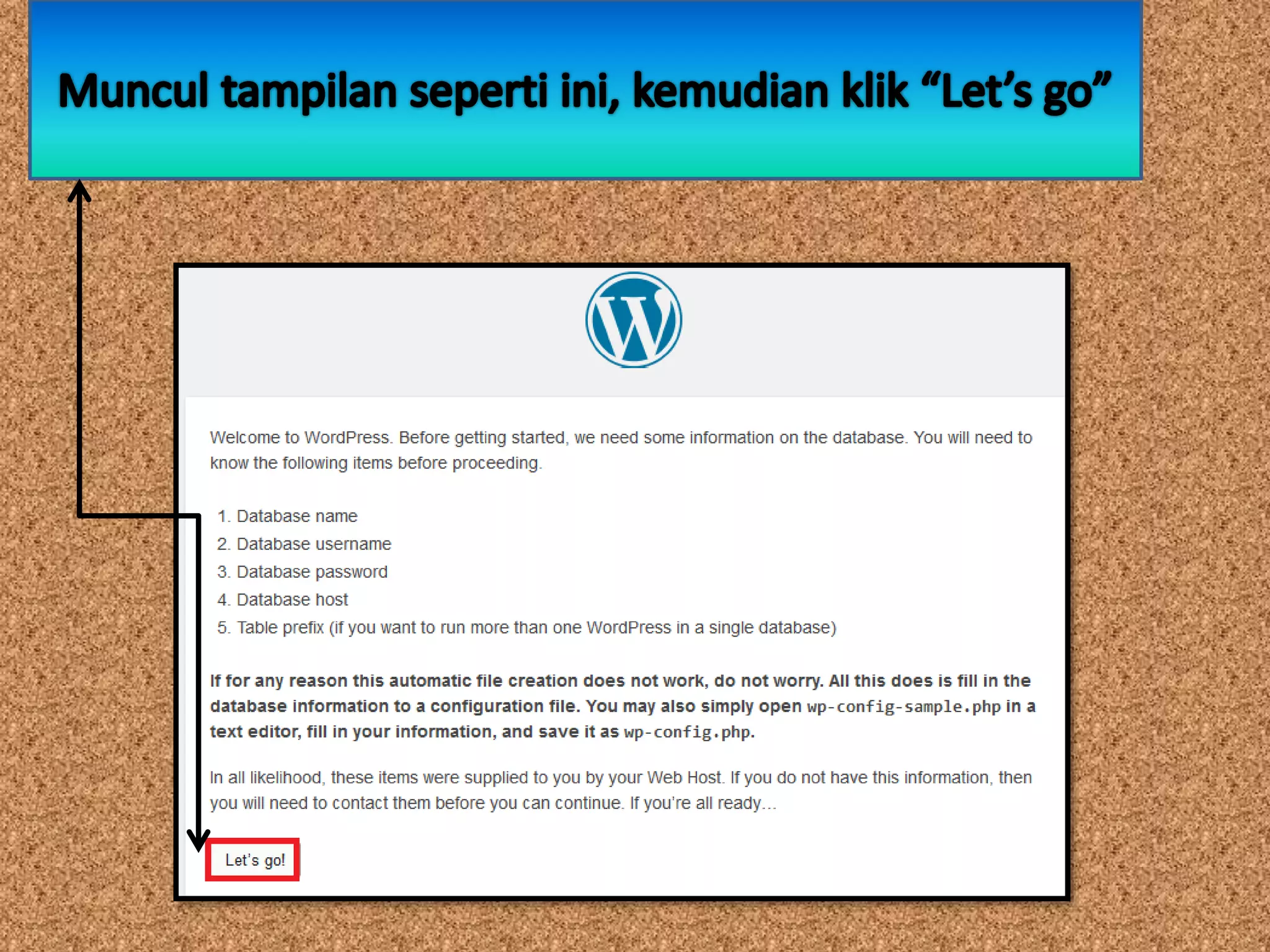 tutorial cara menggunakan wordpress secara offline
