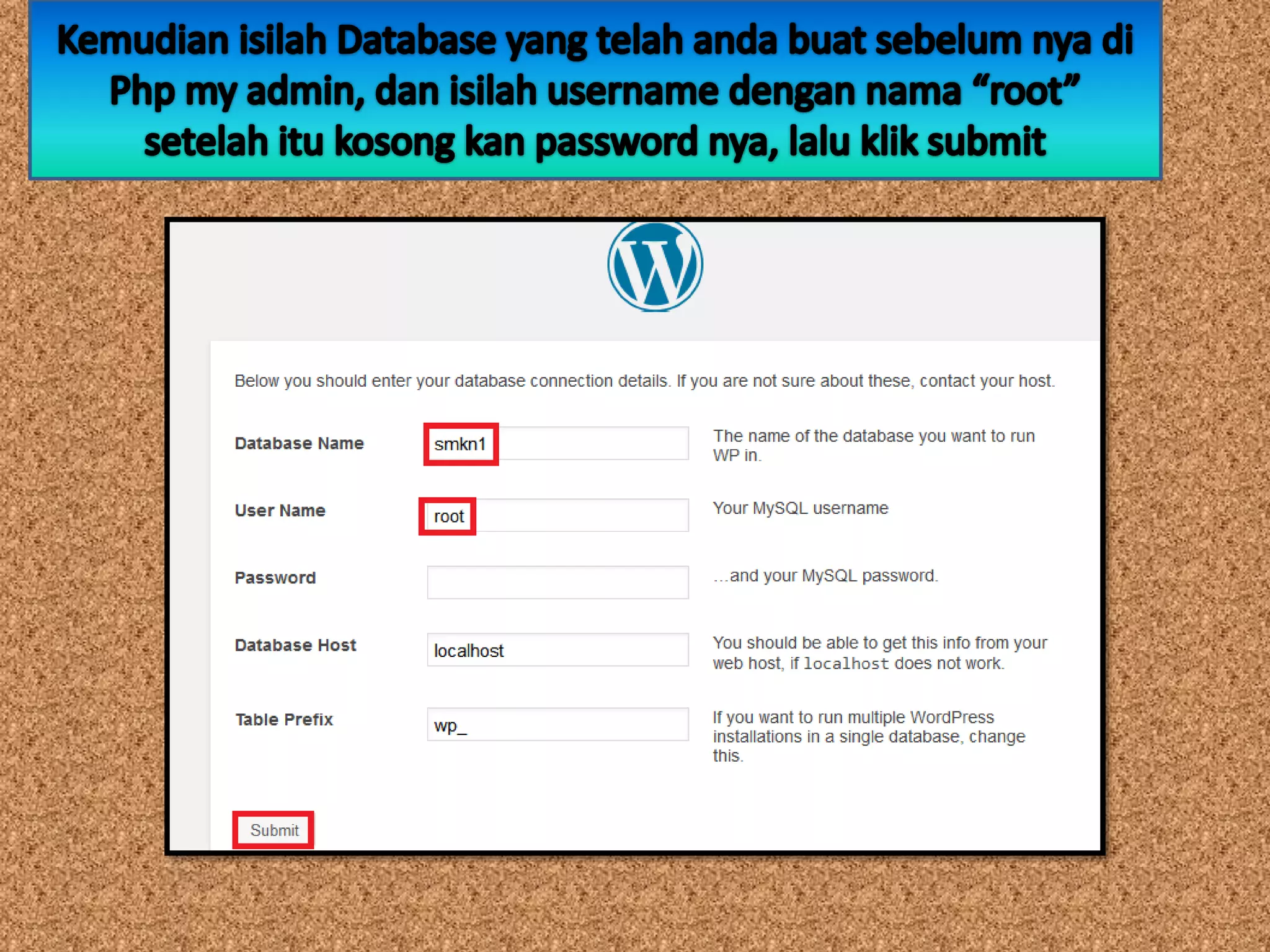 tutorial cara menggunakan wordpress secara offline