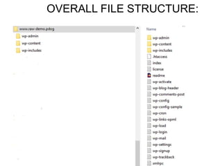 OVERALL FILE STRUCTURE:
 