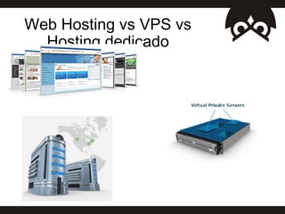 Web Hosting vs VPS vs
  Hosting dedicado
 