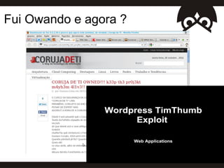 Fui Owando e agora ?
 