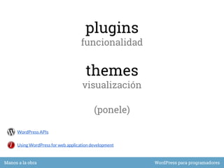 WordPress para programadores | PDF