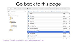 Go back to this page
 