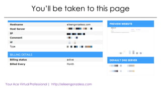 You’ll be taken to this page
 