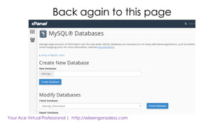 Back again to this page
 