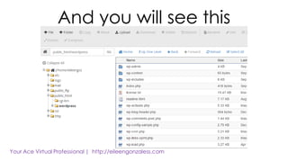 And you will see this
 