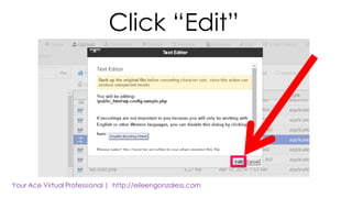 Click “Edit”
 