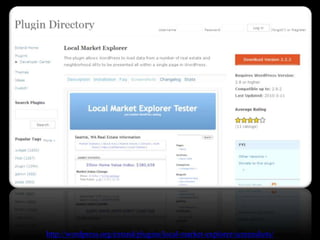 http://wordpress.org/extend/plugins/local-market-explorer/screenshots/
 