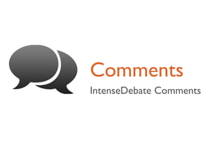 Comments
IntenseDebate Comments
 