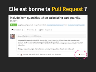 Elle est bonne ta Pull Request ?
 