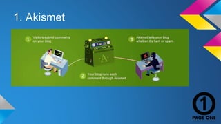 1. Akismet 
 