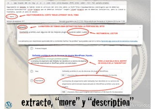 @fernandotextracto, “more” y “description”
 