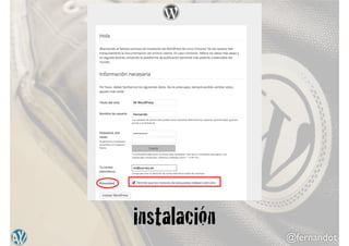 @fernandot
instalación
 