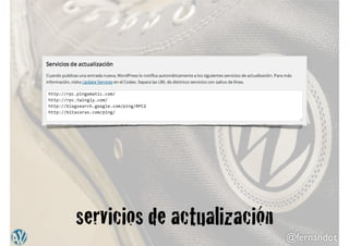 @fernandot
servicios de actualización
 
